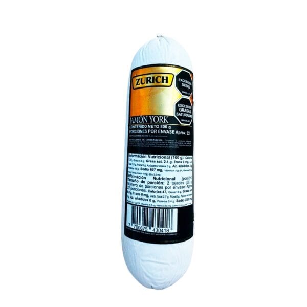 Jamón York ZURICH (800 g)
