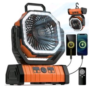 Ventilador recargable de 20000 mAh