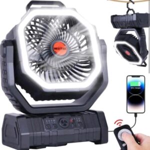 Ventilador recargable de 20000 mAh