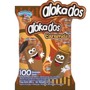 Caramelos alokados de leche (100 unidades)
